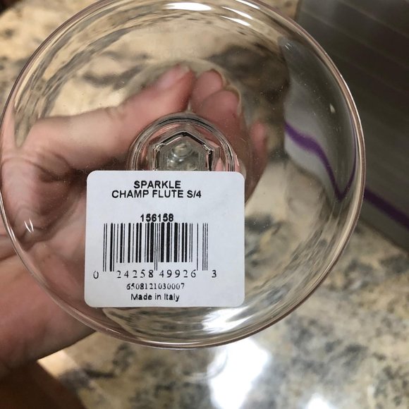 Waterford Marquis Sparkle champagne flutes, in box, set of 4 - Picture 3 of 5